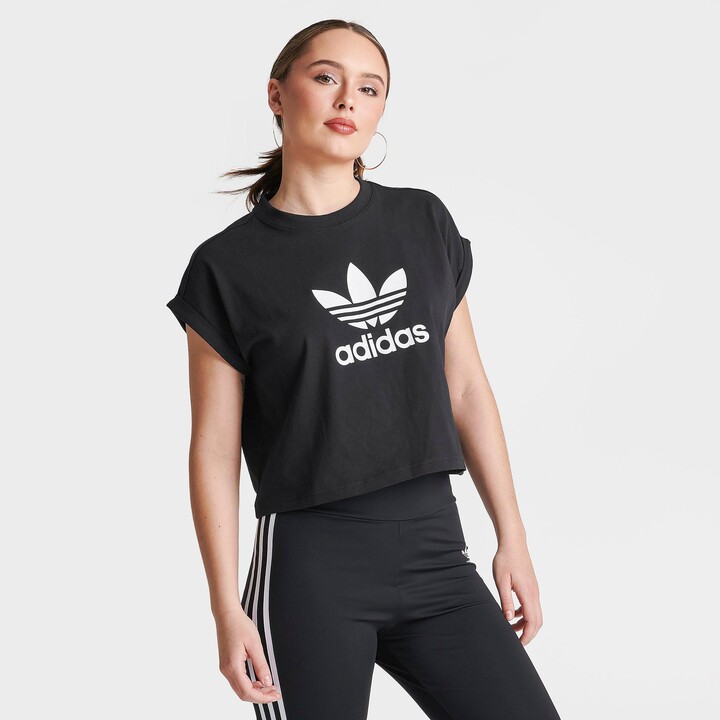 Adidas Originals Trefoil Logo Tee | ShopStyle