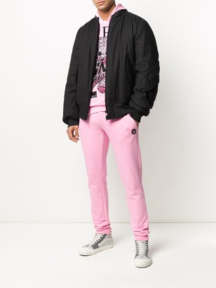 Philipp Plein Pink Paradise track trousers