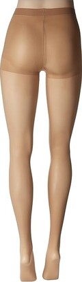 Hue Sheer Tights with Control Top (Natural) Control Top Hose