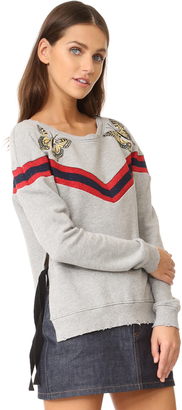 Pam & Gela Embroidered Sweatshirt