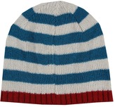 Thumbnail for your product : San Diego Hat Company Kids Striped Beanie w/ Skull (Toddler)