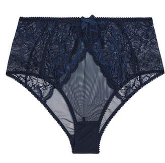 L'Agent by Agent Provocateur Leola Stretch-lace And Tulle Briefs