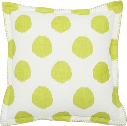 carol & frank carol&frankCitronDotPrintedAccentThrowPillow