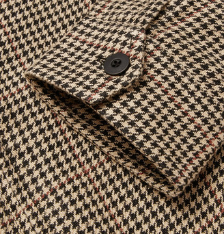 Our Legacy Houndstooth Linen-Tweed Blouson Jacket