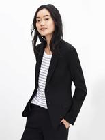 Thumbnail for your product : Banana Republic Black Lightweight Wool Two-Button Suit Blazer