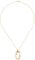 Thumbnail for your product : LOVENESS LEE Pelecy abstract-pendant necklace
