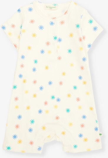 The Bonnie Mob Rainbow Dinky Sun-Print Cotton Romper 0-18 Months 0-3 Months