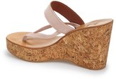 Thumbnail for your product : K Jacques St Tropez Women's K.Jacques St. Tropez 'Saturnine' Cork Wedge Sandal, Size 41 EU - Brown
