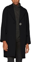 Thumbnail for your product : Cacharel Women's MANTEAU DROIT Midi Coat Black (Black) 8 (Manufacturer Size: 36)