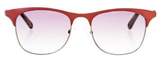 Thumbnail for your product : Kenzo Round Semi-Rimless Sunglasses
