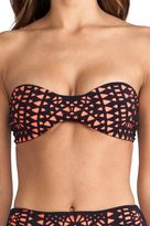 Thumbnail for your product : Mara Hoffman Laser Cut Bandeau Top