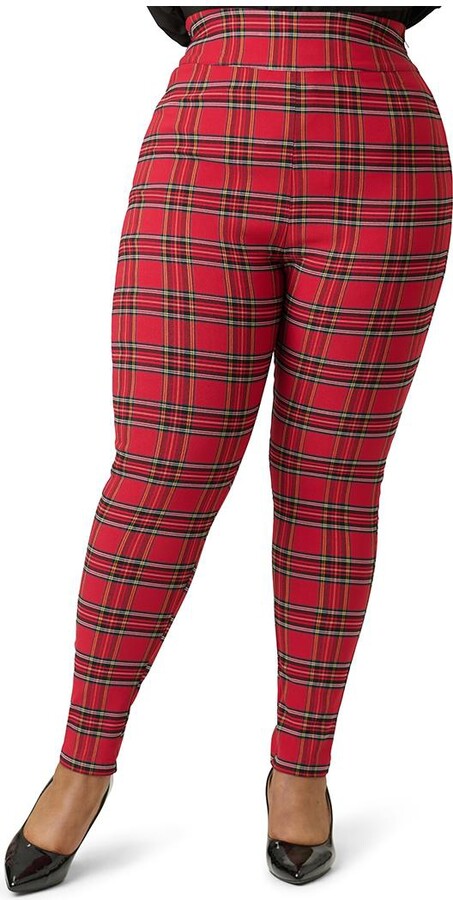 Unique Vintage Plus Size Rizzo Cigarette Pants