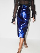 Thumbnail for your product : LaQuan Smith Slit Front Pencil Skirt