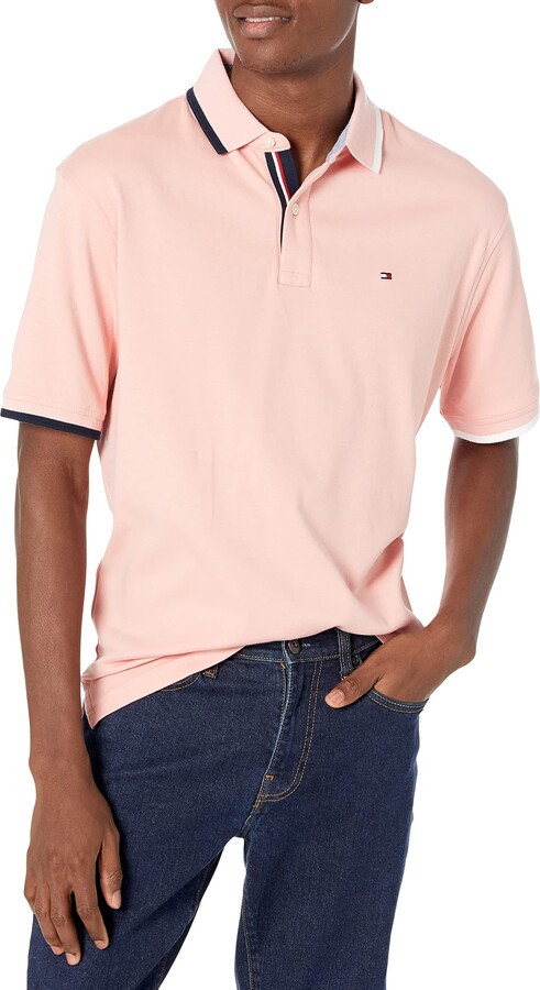 tommy jeans pink shirt
