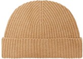 Thumbnail for your product : Johnstons of Elgin Johnston's Of Elgin - Ribbed Cashmere Beanie - Camel