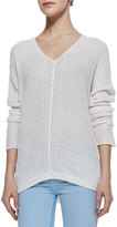 Thumbnail for your product : Vince Stitched-Knit V-Neck Sweater