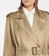 Thumbnail for your product : Saint Laurent Silk twill trench coat