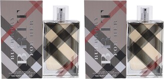 Burberry Women's 3.3Oz Brit For Her Edp Pack Of 2