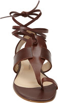 Thumbnail for your product : Paul Andrew Persica T-strap Ankle-Wrap Sandals