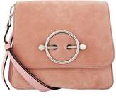 Thumbnail for your product : J.W.Anderson Medium Suede Disc Barbell Cross Body Bag