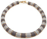 Thumbnail for your product : ABS by Allen Schwartz Glitter Collar Necklace