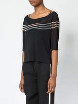 Thumbnail for your product : Fendi striped blouse