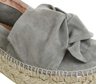 Gaimo For Office for OFFICE Toro Knot Wedges Grey Suede