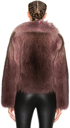 Lanvin Racoon Fur Jacket