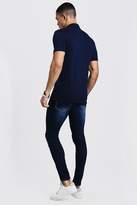 Thumbnail for your product : boohoo Muscle Fit Short Sleeve Jersey Shirt
