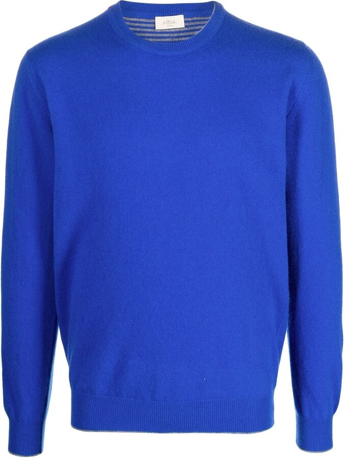 Altea ElbowPatch Wool CrewNeck Jumper ShopStyle