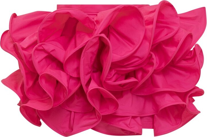 Rochas Ruffled Layered Shorts