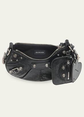 Balenciaga Cagole XS Studded Leather Shoulder Bag