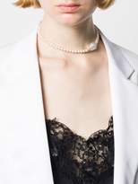 Thumbnail for your product : Magda Butrym Jasmine faux-pearl necklace