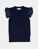 Thumbnail for your product : Coach Broderie Anglaise Sleeveless Sweater