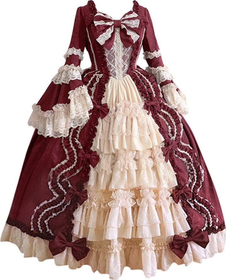 Lolita Medieval Vintage Dress Medieval Vintage Lolita Dress Gothic