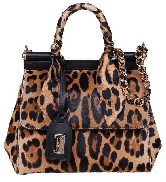 leopard print designer purse