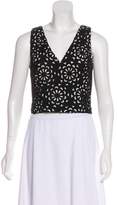 Thumbnail for your product : Alice + Olivia Sleeveless Crop Top