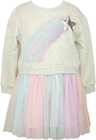 Thumbnail for your product : Popatu Rainbow Star Tulle Dress