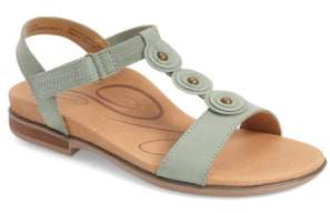 Aetrex 'Sharon' T-Strap Sandal