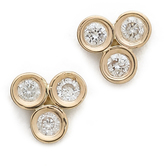 Thumbnail for your product : Ariel Gordon Mini Diamond Triad Stud Earrings