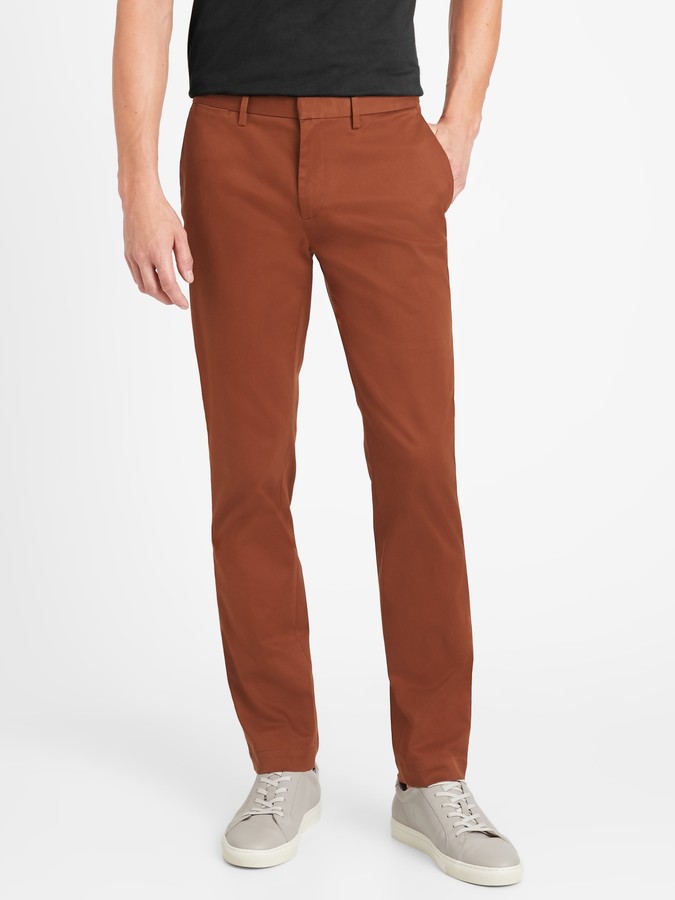 Mens rust colored dress pants Clearance