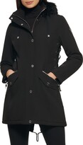 Thumbnail for your product : GUESS Hooded Anorak with Faux Fur Trim