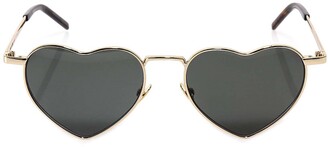 Saint Laurent Eyewear Eyewear Heart Shaped Sunglasses