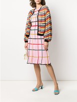 Thumbnail for your product : Missoni Grid-Pattern Pleated Dress