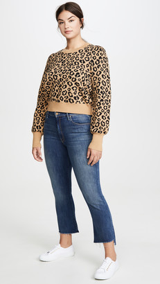 Mother The Insider Crop Step Fray Jeans