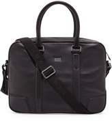 Thumbnail for your product : HUGO BOSS Morval Leather Briefcase, Black