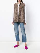 Thumbnail for your product : Daniela Pancheri leopard print vest