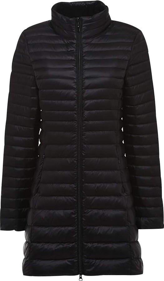 Peuignao Lightweight Long Down Jacket Womens Ultra Light Packable