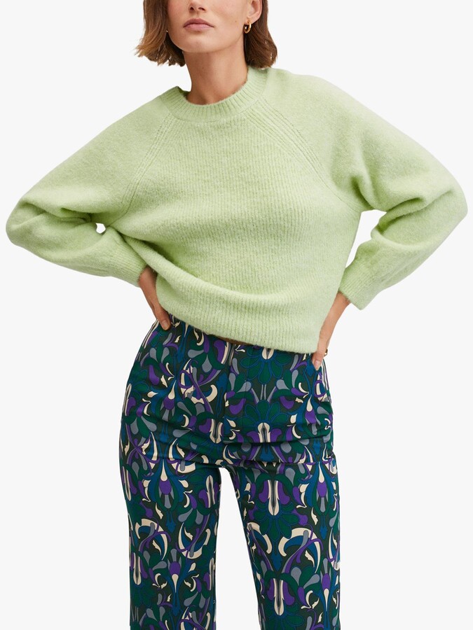 mango green jumper