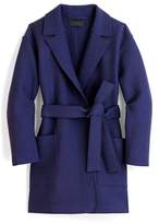 Thumbnail for your product : J.Crew Sabrina Boiled Wool Wrap Coat (Regular & Petite)